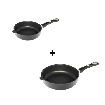 Sautérpandesæt 24 cm & 28 cm